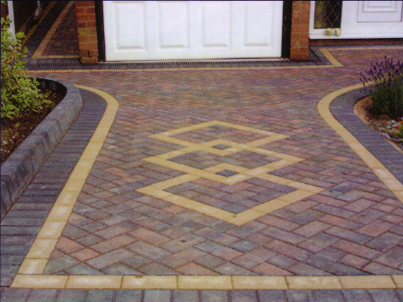 Block paved driveway and patio by Potters Bar Paving